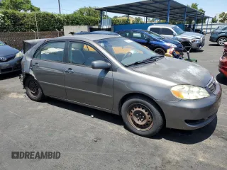 2007 Toyota Corolla CE with VIN 1NXBR32E47Z929387, listed as a Copart auction lot 62547505 with 245,897 mi miles and Salvage title. Bid and sale history available at DreamBid. Image 4.