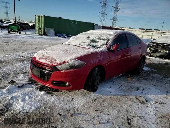 2013 Dodge Dart Rallye with VIN 1C3CDFBA3DD219385, listed as a Copart auction lot 85819184 with 119,343 mi miles and Salvage Title. Bid and sale history available at carsss.com. Image 10.