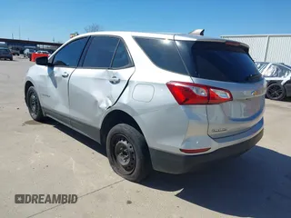 2019 Chevrolet Equinox LS z VIN 2GNAXHEV2K6175046, wystawiony jako IAAI lot #41483868 z przebiegiem 118 058 mil mil oraz . Historia ofert i sprzedaży dostępna na DreamBid. Obrazek 3.
