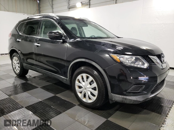 2016 Nissan Rogue S with VIN KNMAT2MT9GP682714, listed as a Copart auction lot 55051085 with 112,654 mi miles and Clean Title. Bid and sale history available at carsss.com. Image 4.