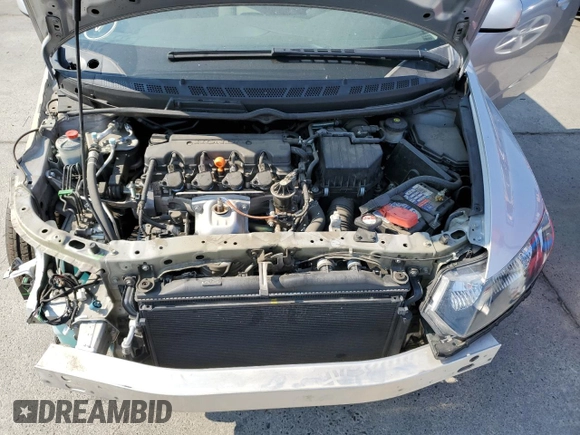 2010 Honda Civic Cpe LX with VIN 2HGFG1B6XAH523795, listed as a Copart auction lot 64898464 with 28,863 mi miles and Salvage Title. Bid and sale history available at carsss.com. Image 11.