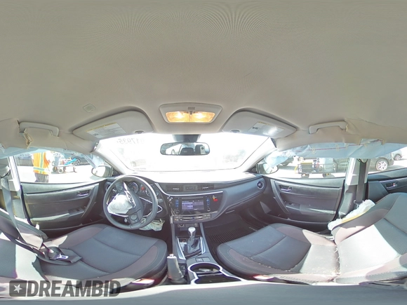 2019 Toyota Corolla L with VIN 2T1BURHEXKC141300, listed as a Copart auction lot 55017935 with 77,718 mi miles and Salvage Title. Bid and sale history available at DreamBid. Image 14.