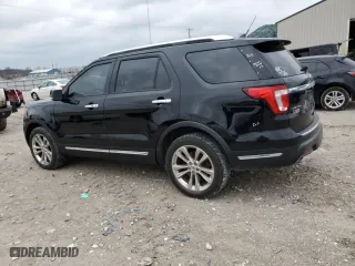 2019 Ford Explorer Limited with VIN 1FM5K8FH6KGB52401, listed as a Copart auction lot 85208344 with 105,006 mi miles and Salvage Title. Bid and sale history available at carsss.com. Image 2.