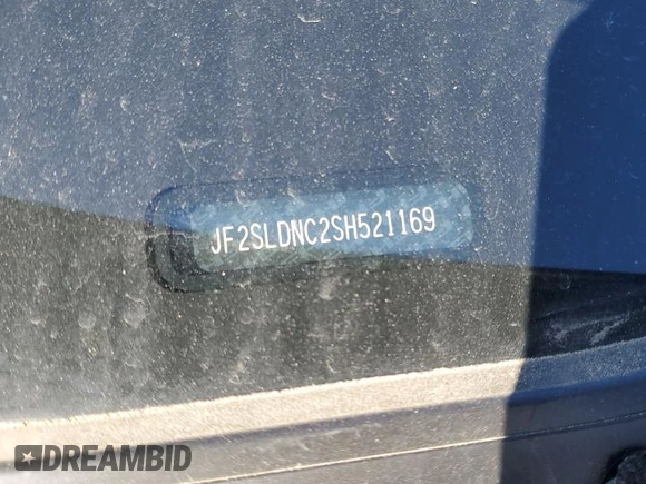 2025 Subaru Forester Limited with VIN JF2SLDNC2SH521169, listed as a Copart auction lot 47533125 with 882 mi miles and Salvage Title. Bid and sale history available at carsss.com. Image 14.