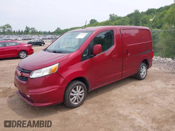 2015 Chevrolet City Express Cargo LT z VIN 3N63M0ZNXFK733123, wystawiony jako IAAI lot #42504510 z przebiegiem 188 296 mil mil oraz . Historia ofert i sprzedaży dostępna na DreamBid. Obrazek 2.