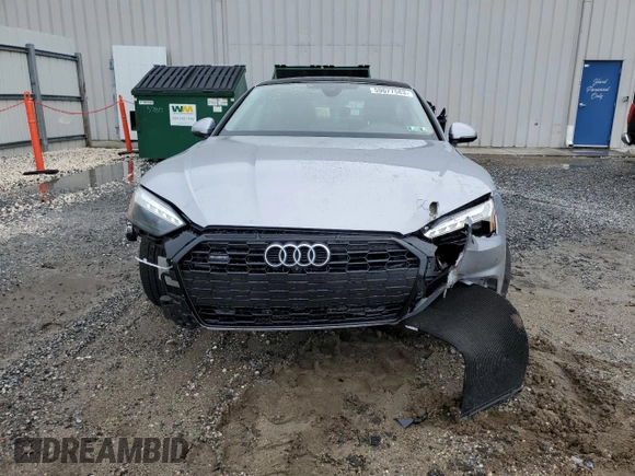 2022 Audi A5 Sportback Premium Plus with VIN WAUCBCF5XNA004812, listed as a Copart auction lot 59077583 with 18,856 mi miles. Bid and sale history available at carsss.com. Image 5.