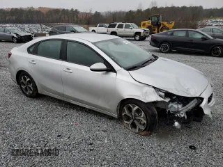 2021 Kia Forte LXS with VIN 3KPF24AD9ME363861, listed as a Copart auction lot 48418905 with 93,454 mi miles and Salvage Title. Bid and sale history available at carsss.com. Image 4.