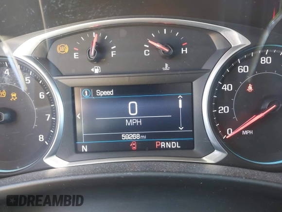 2019 Chevrolet Equinox LT with VIN 2GNAXUEV0K6285473, listed as a IAAI auction lot 41772103 with 59,268 mi miles and . Bid and sale history available at carsss.com. Image 15.