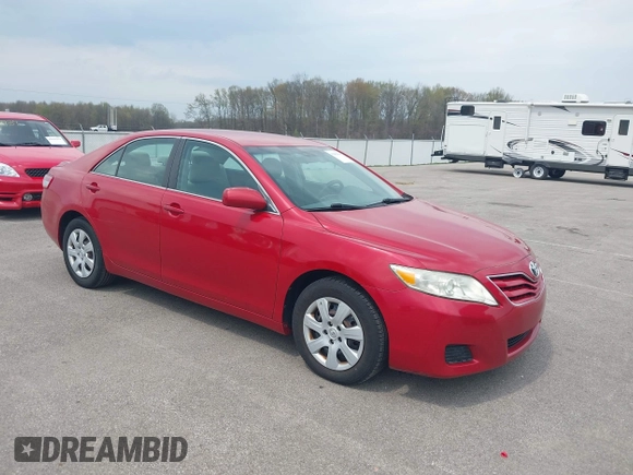 2011 Toyota Camry LE with VIN 4T4BF3EK1BR160906, listed as a IAAI auction lot 42035814 with 104,896 mi miles and . Bid and sale history available at DreamBid. Image 1.