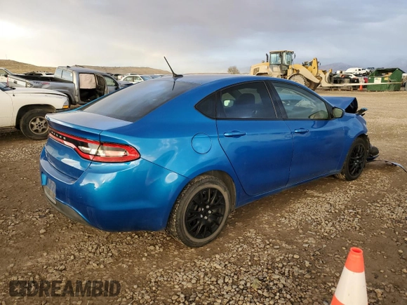 2016 Dodge Dart SE z VIN 1C3CDFAA3GD540655, wystawiony jako Copart lot #80534664 z przebiegiem Nie podano mil oraz Szkoda całkowita • Salvage title. Historia ofert i sprzedaży dostępna na DreamBid. Obrazek 3.
