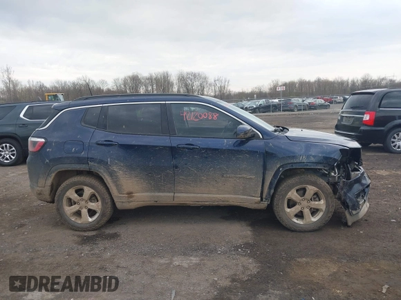 2018 Jeep Compass Latitude z VIN 3C4NJDBB3JT434507, wystawiony jako IAAI lot #42120088 z przebiegiem 82 181 mil mil oraz . Historia ofert i sprzedaży dostępna na DreamBid. Obrazek 13.