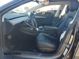 2023 Tesla Model 3 with VIN 5YJ3E1EA6PF713275, listed as a Copart auction lot 41683315 with 26,463 mi miles and Salvage Title. Bid and sale history available at DreamBid. Image 7.
