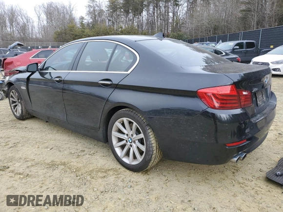 2015 BMW 5 Series 535d xDrive with VIN WBAFV3C5XFD686924, listed as a Copart auction lot 50305025 with Not provided miles and Salvage title. Bid and sale history available at DreamBid. Image 2.