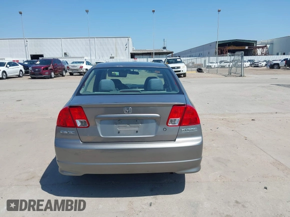 2005 Honda Civic with VIN JHMES966X5S003661, listed as a IAAI auction lot 41991358 with 145,574 mi miles and . Bid and sale history available at DreamBid. Image 17.