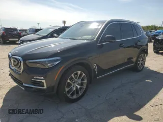 2021 BMW X5 xDrive40i with VIN 5UXCR6C06M9E80968, listed as a Copart auction lot 54848645 with 52,033 mi miles and Salvage title. Bid and sale history available at DreamBid. Image 1.