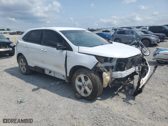 2015 Ford Edge SE with VIN 2FMTK3G90FBC16723, listed as a Copart auction lot 66744234 with 0 mi miles and Salvage Title. Bid and sale history available at carsss.com. Image 12.