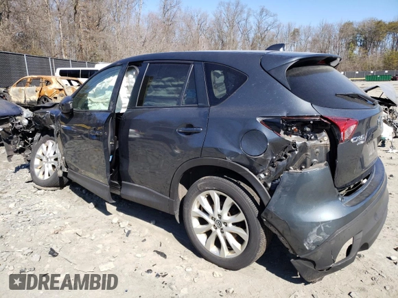 2013 Mazda CX-5 Grand Touring with VIN JM3KE4DE6D0165572, listed as a Copart auction lot 46430295 with 178,967 mi miles and Salvage Title. Bid and sale history available at carsss.com. Image 2.