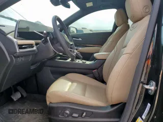 2024 Cadillac XT4 FWD Premium Luxury with VIN 1GYFZCR49RF248341, listed as a Copart auction lot 58586035 with 12,490 mi miles and Salvage title. Bid and sale history available at DreamBid. Image 7.
