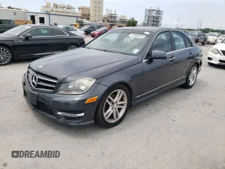 2014 Mercedes-Benz C 250 Sport with VIN WDDGF4HB6ER308115, listed as a Copart auction lot 62885535 with 173,161 mi miles and Clean title. Bid and sale history available at DreamBid. Image 1.