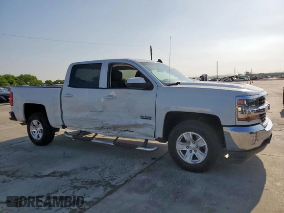 2018 Chevrolet Silverado 1500 LT with VIN 3GCPCREC8JG570001, listed as a Copart auction lot 54190465 with 96,813 mi miles and Salvage Title. Bid and sale history available at DreamBid. Image 4.