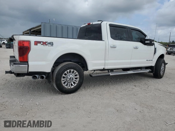 2022 Ford F-350 XL with VIN 1FT8W3BT7NEE11027, listed as a Copart auction lot 54505945 with 77,997 mi miles and Salvage title. Bid and sale history available at DreamBid. Image 3.