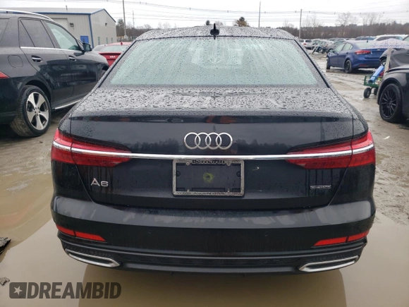 2019 Audi A6 Premium with VIN WAUK2AF21KN019029, listed as a Copart auction lot 47787735 with 54,598 mi miles and Salvage Title. Bid and sale history available at carsss.com. Image 6.