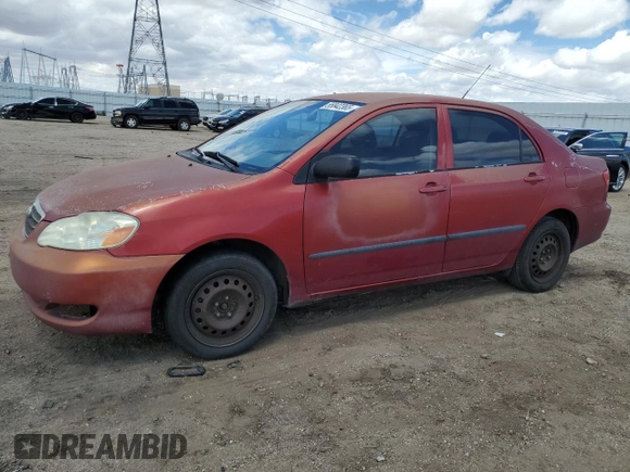 2005 Toyota Corolla CE with VIN 1NXBR32E65Z466021, listed as a Copart auction lot 55842365 with 299,999 mi miles and Clean Title. Bid and sale history available at DreamBid. Image 1.