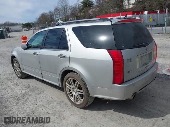 2007 Cadillac SRX with VIN 1GYEE63A270170881, listed as a IAAI auction lot 41659957 with 183,389 mi miles. Bid and sale history available at carsss.com. Image 3.