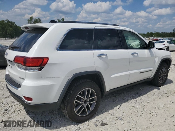 2020 Jeep Grand Cherokee Limited X z VIN 1C4RJEBG5LC348018, wystawiony jako Copart lot #56435625 z przebiegiem 78 000 mil mil oraz Szkoda całkowita • Salvage title. Historia ofert i sprzedaży dostępna na DreamBid. Obrazek 3.