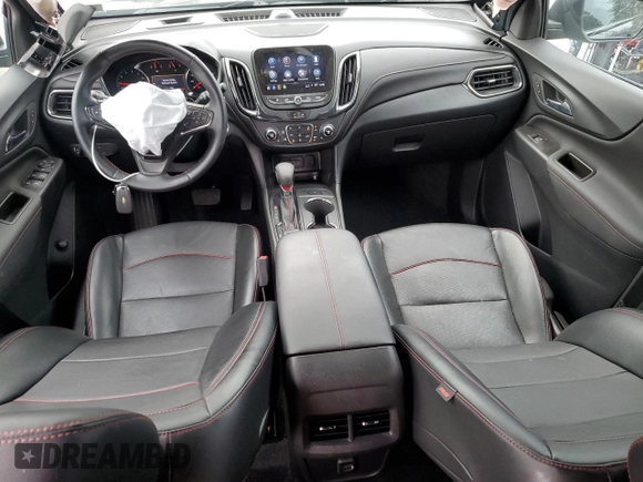 2023 Chevrolet Equinox RS z VIN 3GNAXWEG8PS163126, wystawiony jako Copart lot #57618055 z przebiegiem 45 033 mil mil oraz Szkoda całkowita • Salvage title. Historia ofert i sprzedaży dostępna na DreamBid. Obrazek 8.