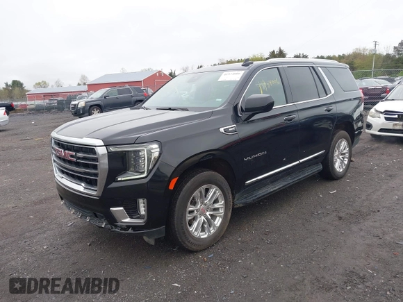 2024 GMC Yukon SLT with VIN 1GKS1BKD5RR209037, listed as a IAAI auction lot 41974006 with 36,918 mi miles. Bid and sale history available at carsss.com. Image 17.