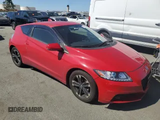 2014 Honda CR-Z EX with VIN JHMZF1D6XES002441, listed as a Copart auction lot 72538494 with 121,715 mi miles and Salvage Title. Bid and sale history available at DreamBid. Image 4.