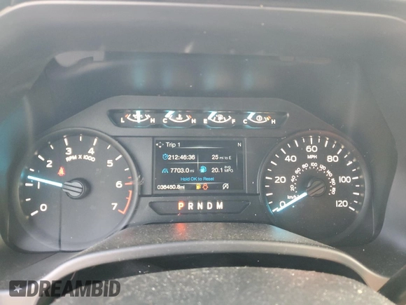 2019 Ford F-150 XL with VIN 1FTEX1CP9KKC99107, listed as a Copart auction lot 52387135 with 36,450 mi miles and Salvage title. Bid and sale history available at DreamBid. Image 9.