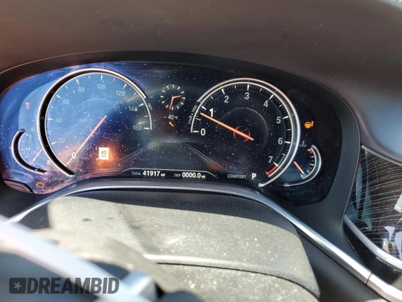 2019 BMW 7 Series 750i with VIN WBA7F0C58KGM25994, listed as a Copart auction lot 47277723 with 41,917 mi miles. Bid and sale history available at carsss.com. Image 9.