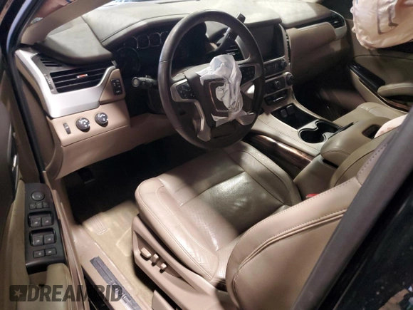 2018 GMC Yukon XL SLT with VIN 1GKS2GKC1JR369793, listed as a Copart auction lot 50399995 with 0 mi miles and Salvage Title. Bid and sale history available at carsss.com. Image 8.