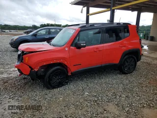 2018 Jeep Renegade Trailhawk with VIN ZACCJBCBXJPG96008, listed as a Copart auction lot 56657785 with 46,560 mi miles and Salvage title. Bid and sale history available at DreamBid. Image 1.
