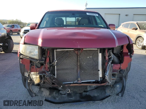 2006 Honda Ridgeline RTL with VIN 2HJYK16556H519146, listed as a Copart auction lot 76080234 with 163,355 mi miles and Salvage Title. Bid and sale history available at carsss.com. Image 5.