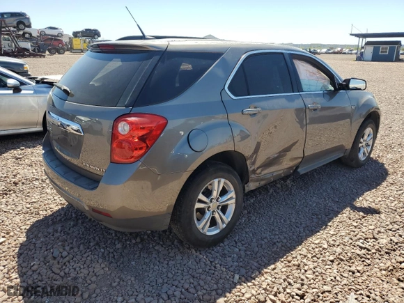 2011 Chevrolet Equinox LT w/2LT with VIN 2CNALPEC6B6279404, listed as a Copart auction lot 51182624 with 107,780 mi miles and Salvage Title. Bid and sale history available at carsss.com. Image 3.