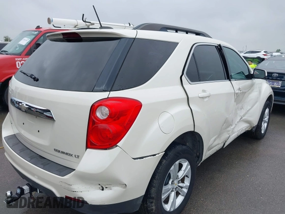 2015 Chevrolet Equinox LT with VIN 1GNFLFEK8FZ120901, listed as a IAAI auction lot 41932140 with 86,624 mi miles and . Bid and sale history available at DreamBid. Image 4.