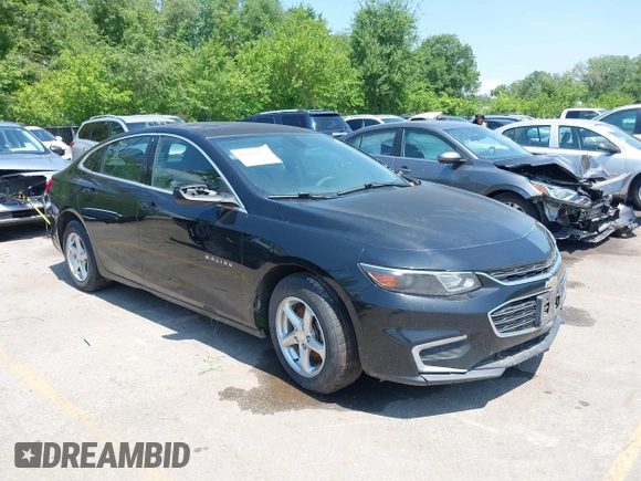 2017 Chevrolet Malibu LS with VIN 1G1ZB5ST7HF209534, listed as a IAAI auction lot 42227672 with 158,707 mi miles and . Bid and sale history available at DreamBid. Image 1.