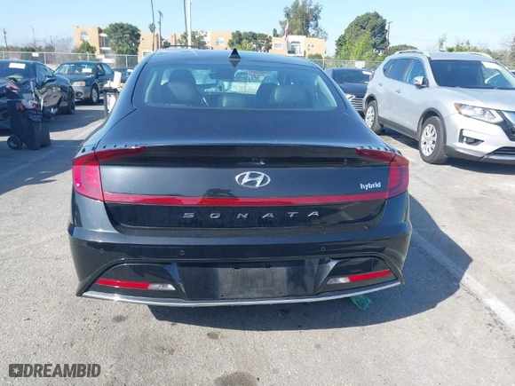 2022 Hyundai Sonata Hybrid Limited with VIN KMHL54JJ3NA049672, listed as a IAAI auction lot 41592591 with 29,523 mi miles. Bid and sale history available at carsss.com. Image 16.