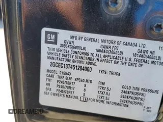 2005 Chevrolet Silverado 1500 LS with VIN 2GCEC13T451204000, listed as a Copart auction lot 49468905 with 0 mi miles and Salvage Title. Bid and sale history available at carsss.com. Image 12.
