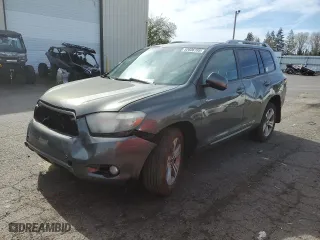 2009 Toyota Highlander Sport with VIN JTEES43A792128308, listed as a Copart auction lot 52606155 with 208,881 mi miles and Clean Title. Bid and sale history available at carsss.com. Image 1.
