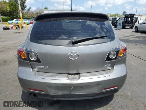 2005 Mazda 3 s with VIN JM1BK343051338251, listed as a Copart auction lot 54321465 with 106,183 mi miles and Salvage Title. Bid and sale history available at DreamBid. Image 6.