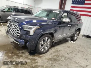 2023 Toyota Sequoia SR5 with VIN 7SVAAABAXPX012869, listed as a Copart auction lot 42191585 with 13,544 mi miles and Salvage Title. Bid and sale history available at carsss.com. Image 1.