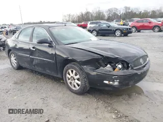 2005 Buick LaCrosse CXL with VIN 2G4WD532751302790, listed as a IAAI auction lot 41480092 with 1 mi miles. Bid and sale history available at carsss.com. Image 1.