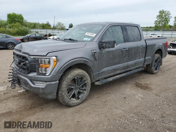 2021 Ford F-150 XL с VIN 1FTFW1E55MFB98189, выставлен на аукционе Copart как лот 58473495 с пробегом 46 648 миль миль и Списание • Salvage title. История ставок и продаж доступна на DreamBid. Изображение 1.