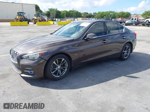 2017 Infiniti Q50 3.0t Premium with VIN JN1EV7AP5HM740257, listed as a IAAI auction lot 41521837 with 78,763 mi miles. Bid and sale history available at carsss.com. Image 19.