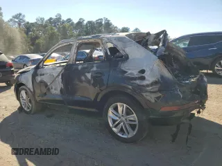 2017 Audi Q3 Premium with VIN WA1BCCFS4HR015953, listed as a Copart auction lot 75242954 with 0 mi miles and Salvage Title. Bid and sale history available at carsss.com. Image 2.