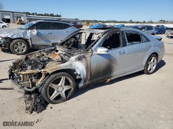 2010 Mercedes-Benz S-Class S 550 with VIN WDDNG7BB7AA330731, listed as a Copart auction lot 88493785 with 0 mi miles and Salvage Title. Bid and sale history available at carsss.com. Image 1.